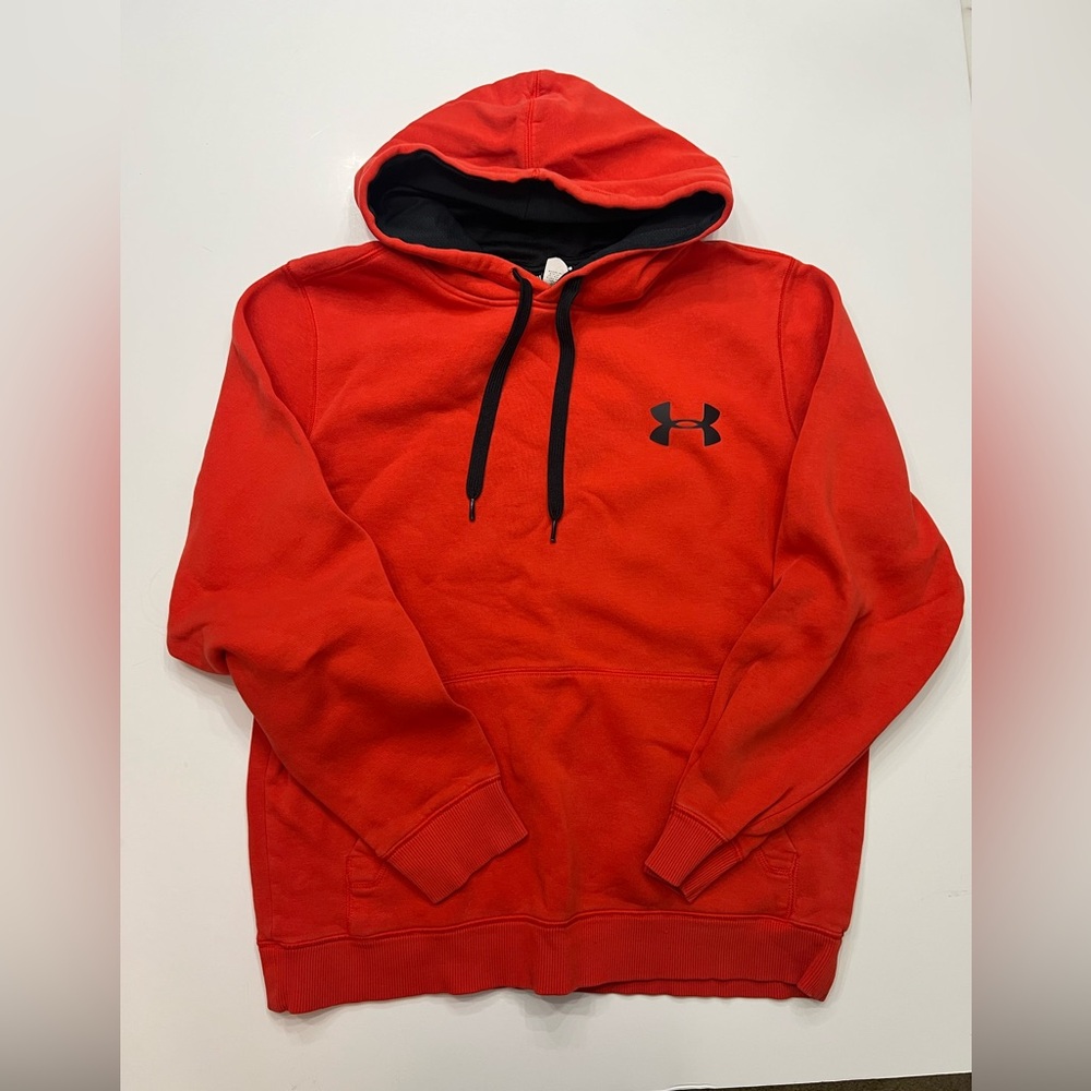 Under Armour Men’s Medium Red Loose Fit Hoodie